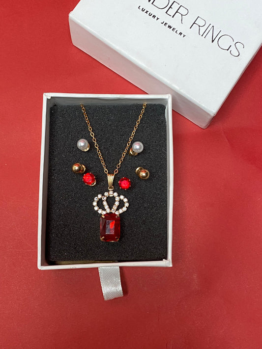 WR - Pendant Set - 109 (Free Jewellery Gift)